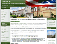 Tablet Screenshot of lukehousing.com